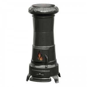 Peć Plamen Julia crno emajlirana 8 kW