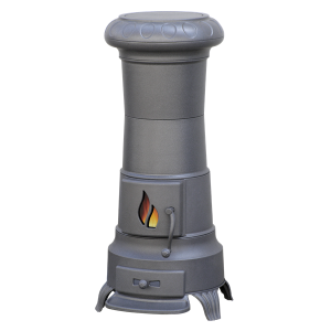 Peć Plamen Julia sivo emajlirana 8 kW