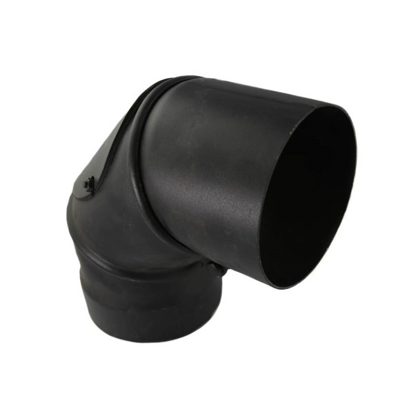 koljeno dvodjelno45 s otvorom pelet 80-100mm koljeno dvodjelno45 s otvorom pelet 80-100mm